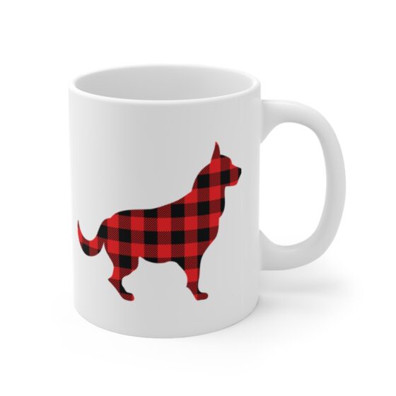 "Dog 1" - Funny Double Sided Print - White Ceramic Mug 11oz - Image 3