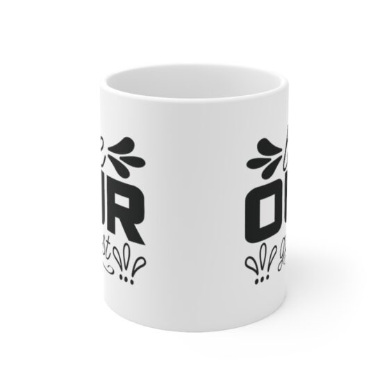"Be Our Guest" - Funny Double Sided Print - White Ceramic Mug 11oz - Image 2