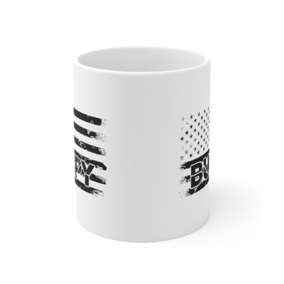 "Bumpy" - Funny Double Sided Print - White Ceramic Mug 11oz - Image 2