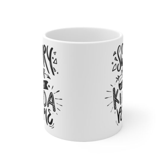 "Sweary Moms are My Kinda People" - Funny Double Sided Print - White Ceramic Mug 11oz - Image 2