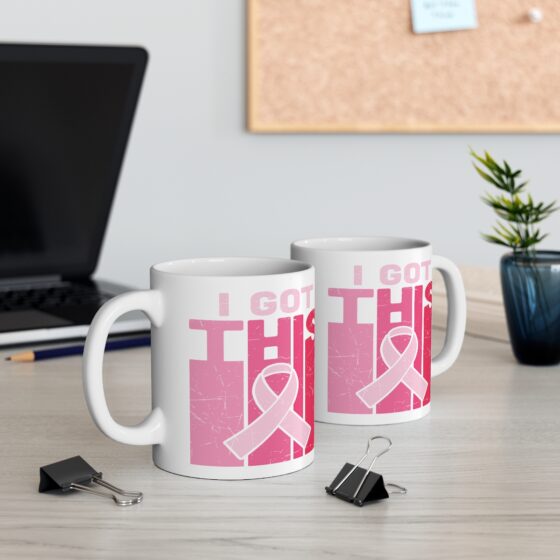 "I Got This" - Funny Double Sided Print - White Ceramic Mug 11oz - Image 5