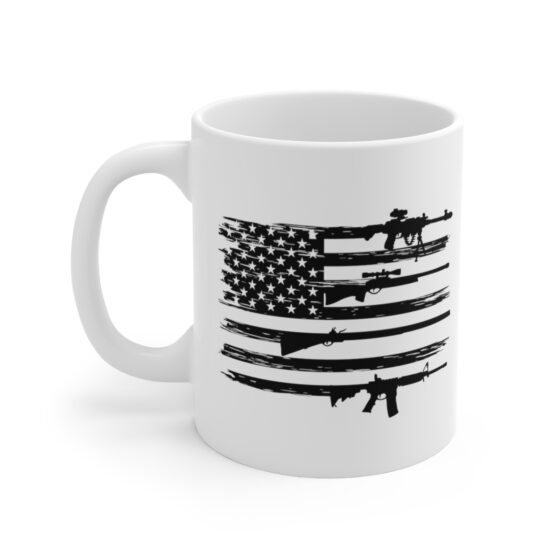 "Veteran" - Funny Double Sided Print - White Ceramic Mug 11oz
